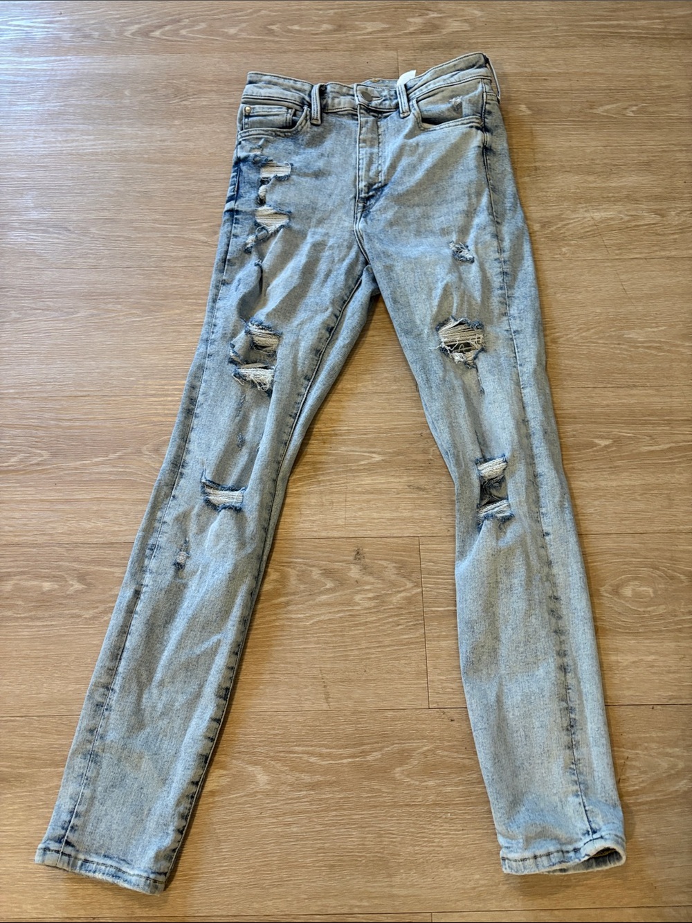H&M Light Blue Skinny Jeans - True To You